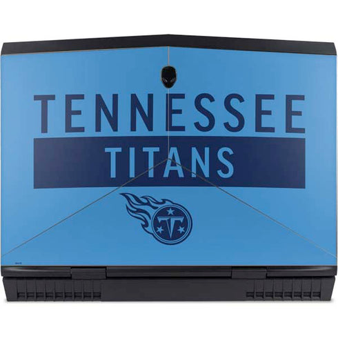 NFL Tennessee Titans Blue Performance Series Dell Alienware Skin